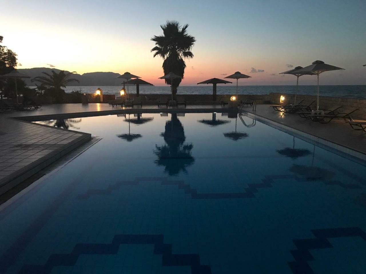 Aquamar Beach Hotel Kournas ภายนอก รูปภาพ