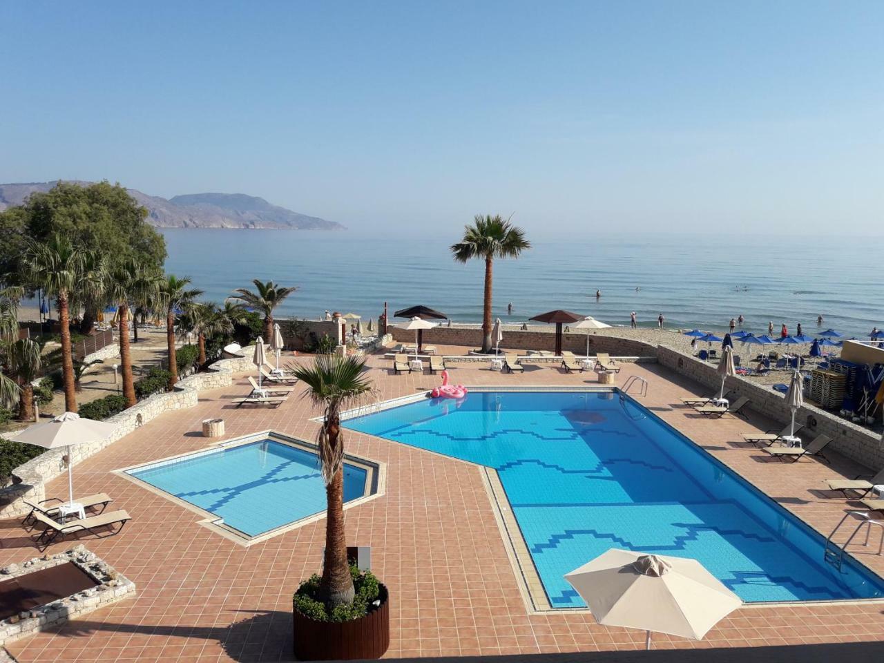 Aquamar Beach Hotel Kournas ภายนอก รูปภาพ